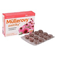 DR. MÜLLER Müllerove pastilky s echinaceou 24 kusov