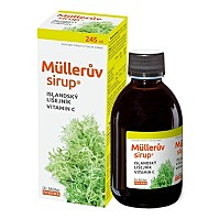 DR. MÜLLER Müllerov sirup s islandským lišajníkom a vitamínom C 245 ml