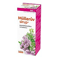 DR. MÜLLER Müllerov sirup s materinou dúškou a vitamínom C 245 ml