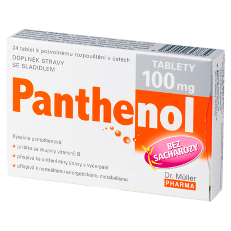 Dr Müller Panthenol 100 mg 24 tabliet