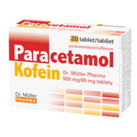 DR.MÜLLER Paracetamol Kofein 500mg/65mg 20 tabliet