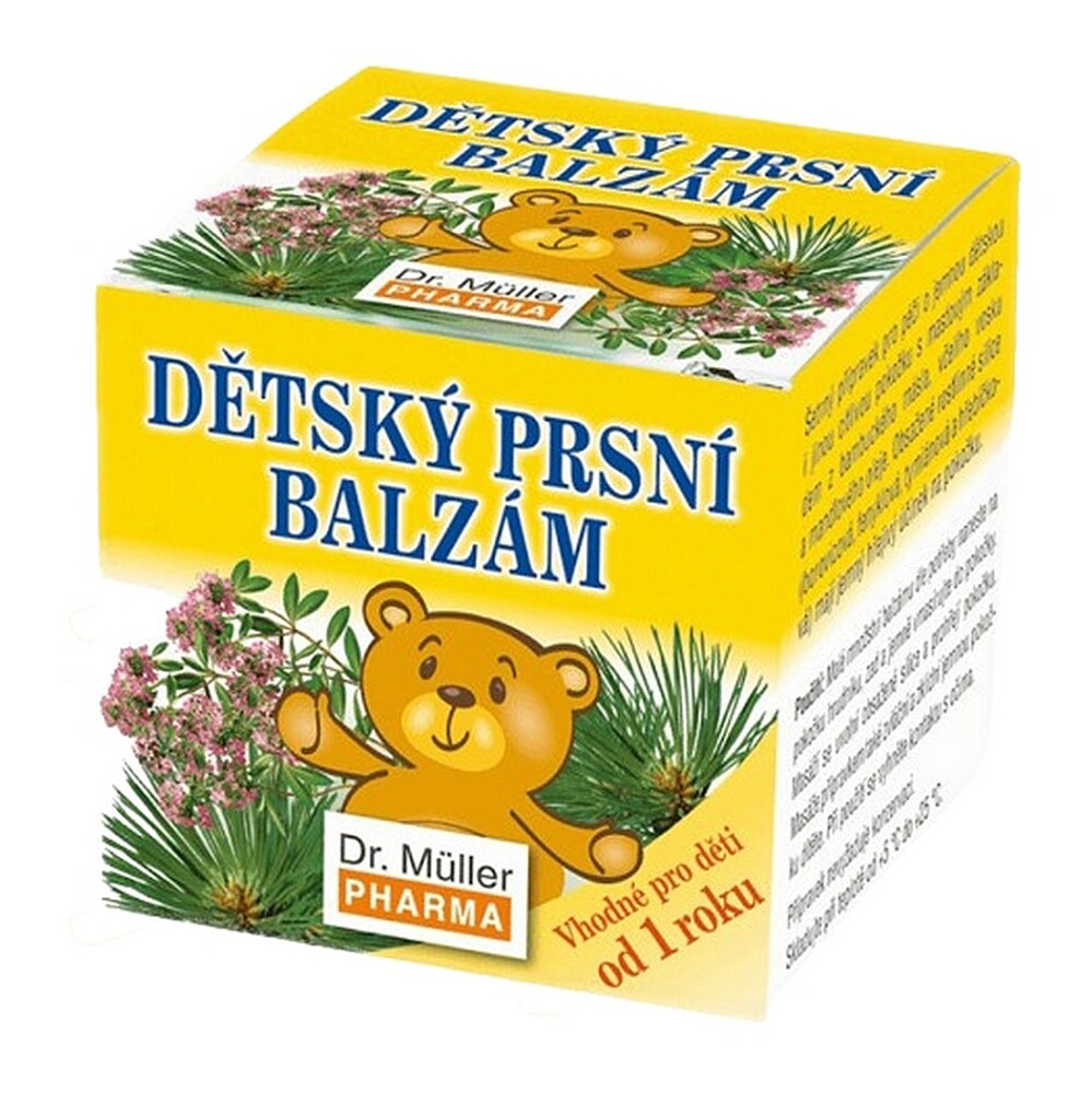 E-shop DR. MÜLLER Prsný balzam detský 50 ml