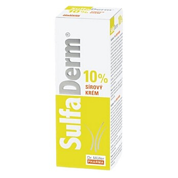 DR. MÜLLER SulfaDerm sírový krém 10% 200 ml (Kozmetika na akné)