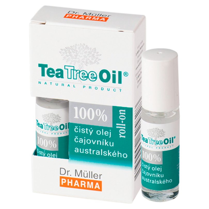 DR. MÜLLER Tea Tree Oil 100% čistý olej roll-on 4 ml