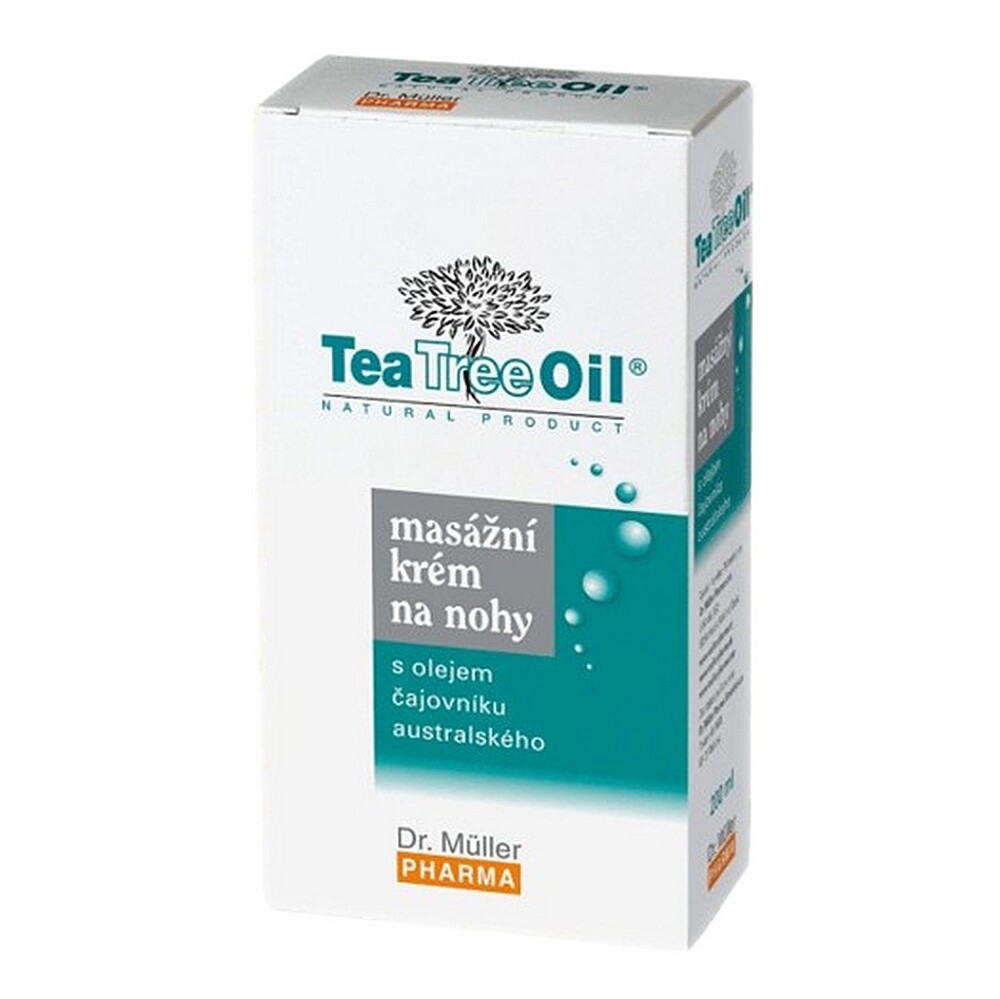 Dr. Müller Tea Tree Oil MASÁŽNY KRÉM NA NOHY 200 ml