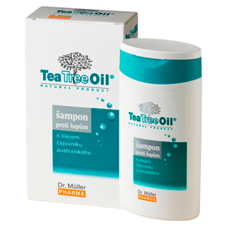 DR. MÜLLER Tea Tree Oil šampón proti lupinám 200 ml