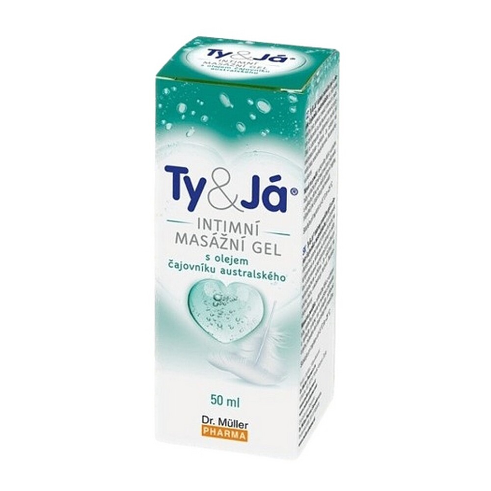 Dr. Müller Ty&Já INTÍMNY MASÁŽNY GÉL s olejom čajovníka austrálskeho 50 ml