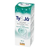 DR. MÜLLER Ty & Ja intímny masážny gél s TTO 50 ml