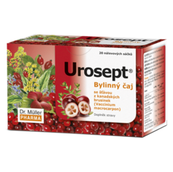DR.MÜLLER Urosept bylinný čaj 20 x 2 g