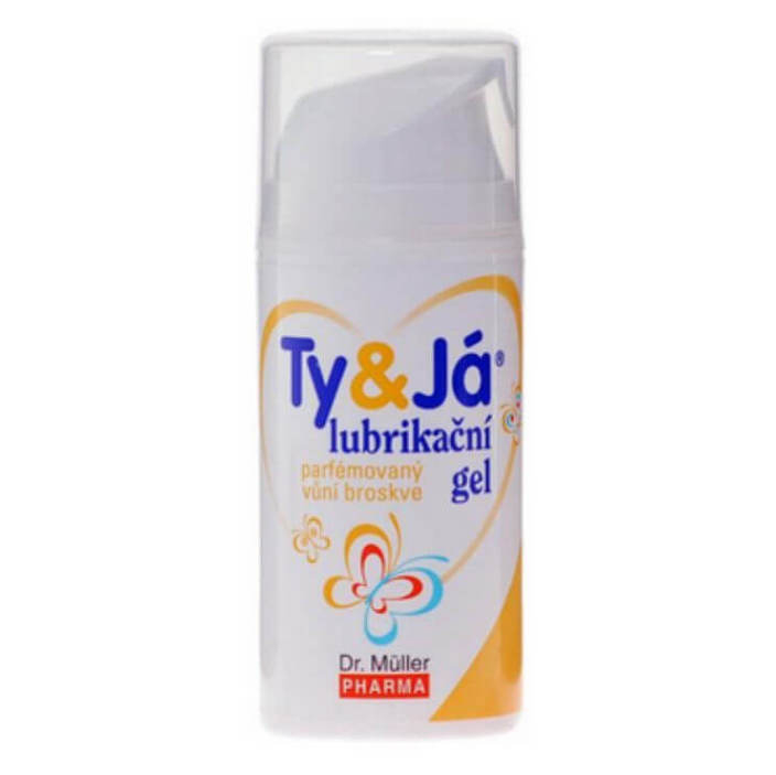 Lubrikačný gél Ty & Ja parfumovaný vôňou broskyne 100 ml Dr. Müller