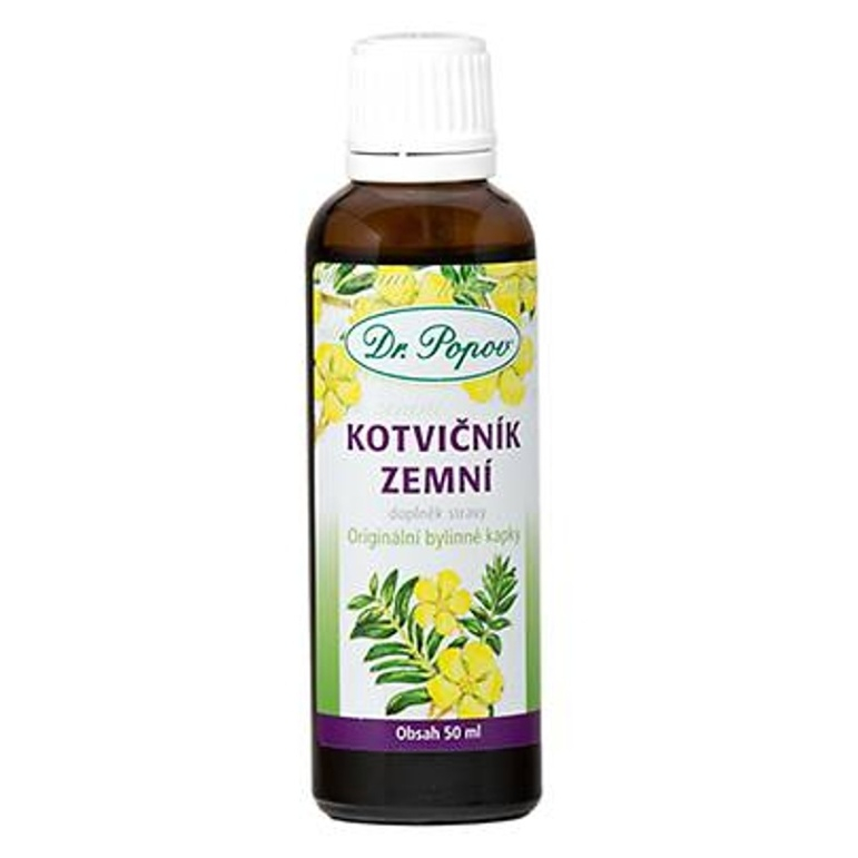 DR.POPOV Kvapky bylinné Kotvičník zemný 50 ml kúpite na Mojalekaren.sk