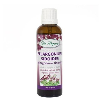 DR. POPOV Pelargonium sidoides bylinné kvapky 50 ml