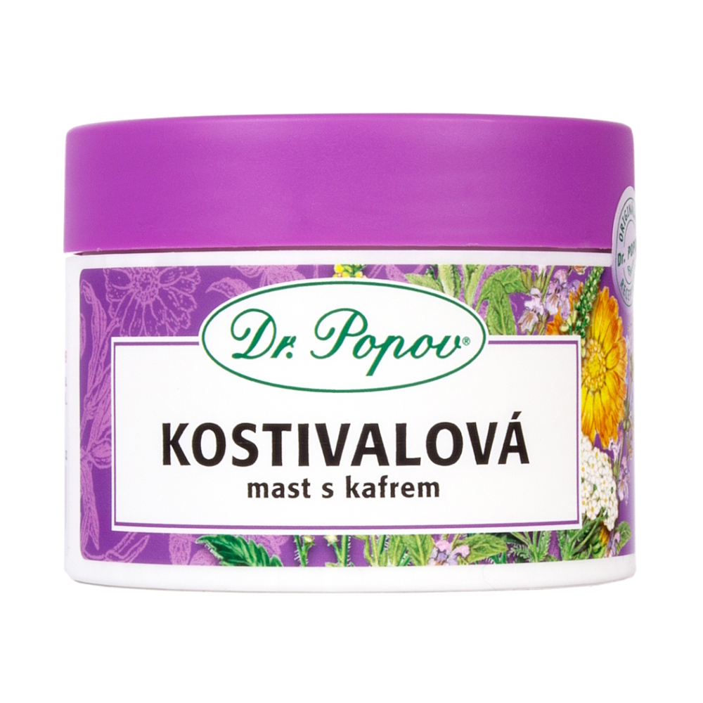 DR. POPOV Kostihojová masť s gáfrom 100 ml