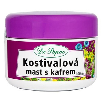 DR. POPOV Kostihojová masť s gáfrom 100 ml