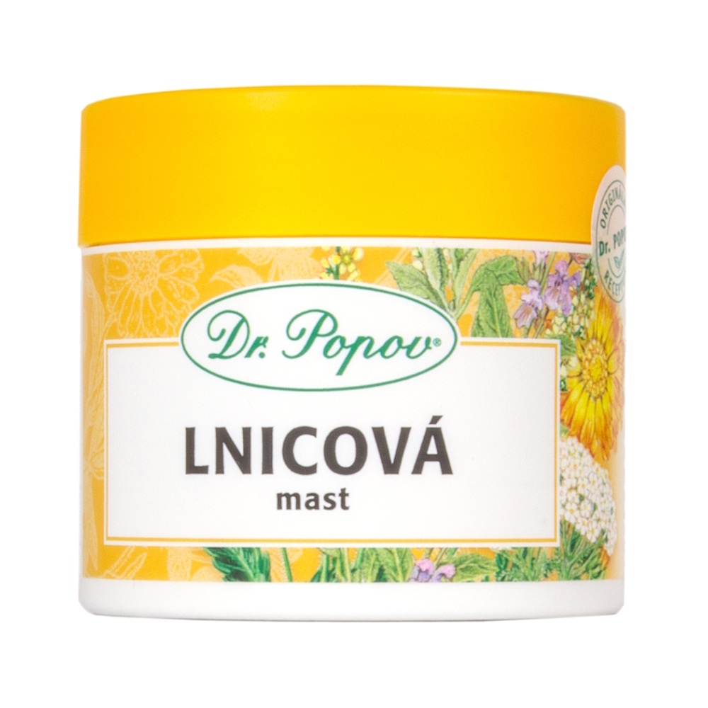 DR. POPOV Lnicová masť 50 ml
