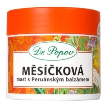 DR. POPOV Nechtíková masť  s peruánkym balzamom 50 ml (Prírodná starostlivosť o telo)