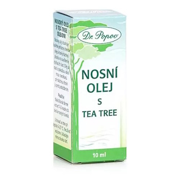 DR. POPOV Nosové olej s Tea Tree 10 ml