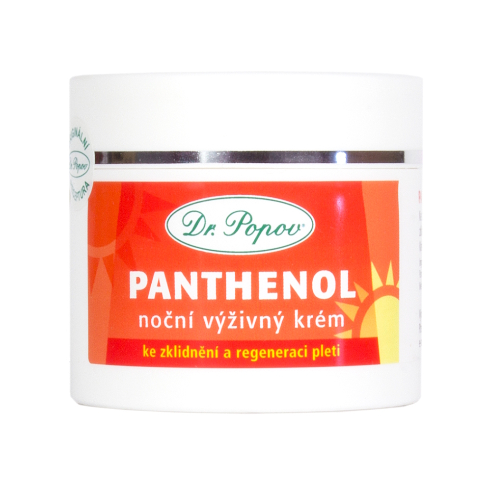 DR. POPOV Panthenol nočný krém 50 ml