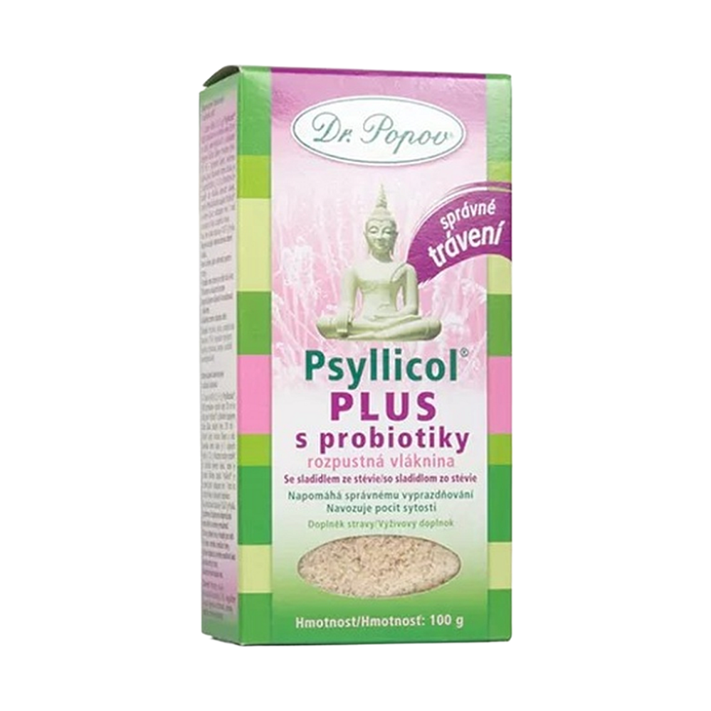 DR.POPOV Psyllicol plus s probiotikami 100 g