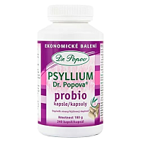DR. POPOV Psyllium probio 120 kapsúl
