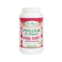 DR. POPOV Psyllium Stop cukor 120 kapsúl