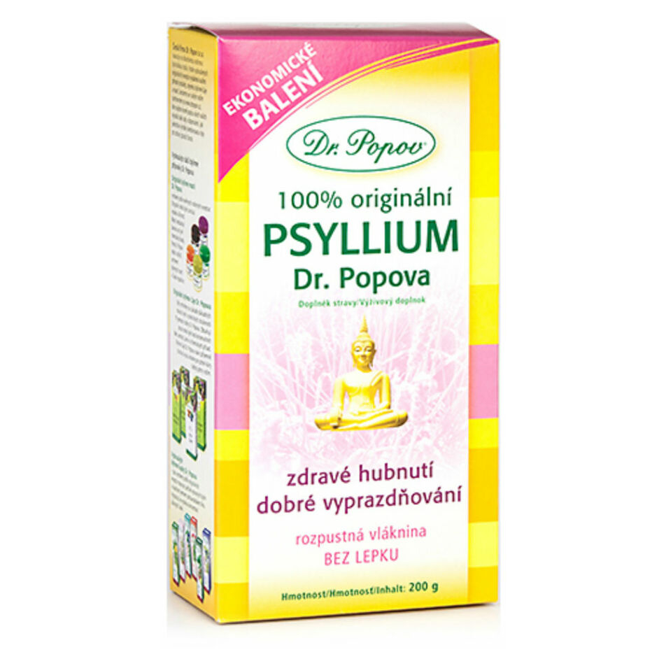 DR. POPOV Psyllium vláknina 200 g kúpite na Mojalekaren.sk