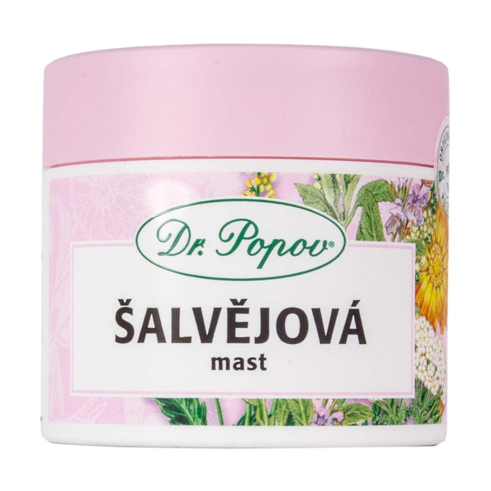 DR. POPOV Šalviová masť 50 ml