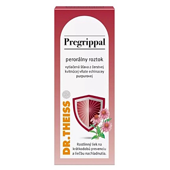 DR.THEISS Pregrippal perorálny roztok 50 ml (Vitamíny na chrípku a prechladnutie)