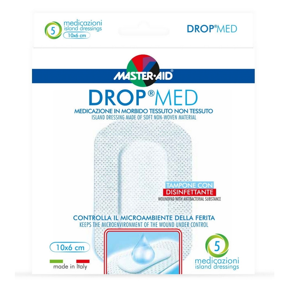 MASTER AID DROP MED RYCHLOOBV.10X6CM 5KS