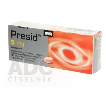 Presid 5 mg tbl flp 3x10 ks (30 ks) (Lieky na predpis)