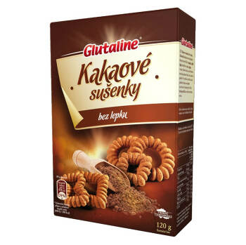 GLUTALINE Kakaové sušienky bez lepku 120 g