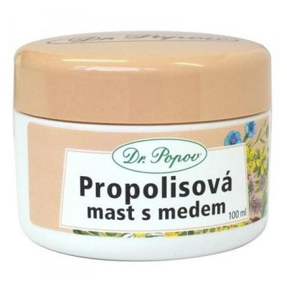 DR. POPOV Propolisová masť s medom 100 ml