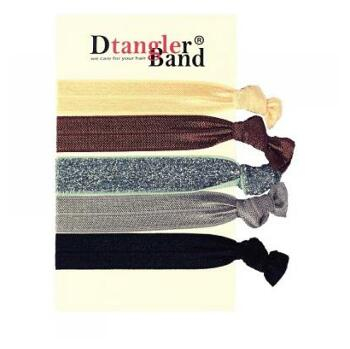DTANGLER Band set gumičiek do vlasov Dark