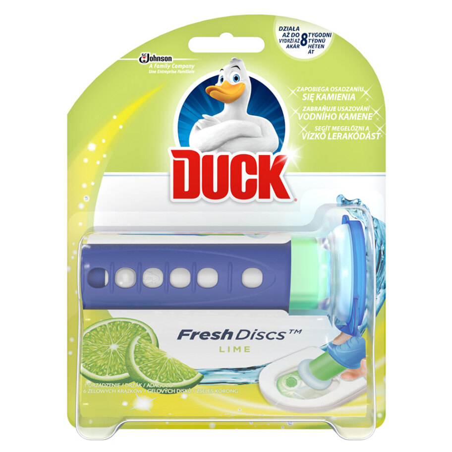 E-shop Duck fresh discs čistič wc 36ml limetka