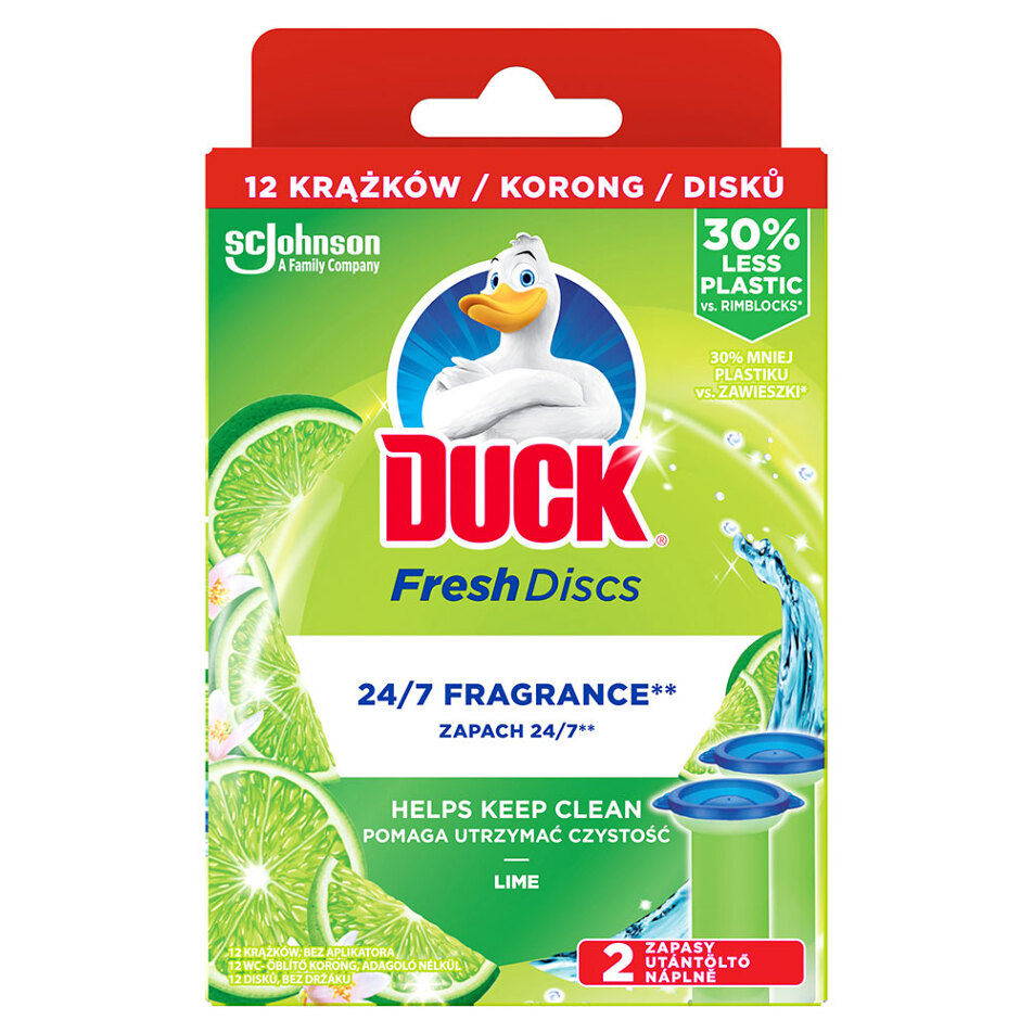E-shop Duck Discs Lime 2x36ml náplň