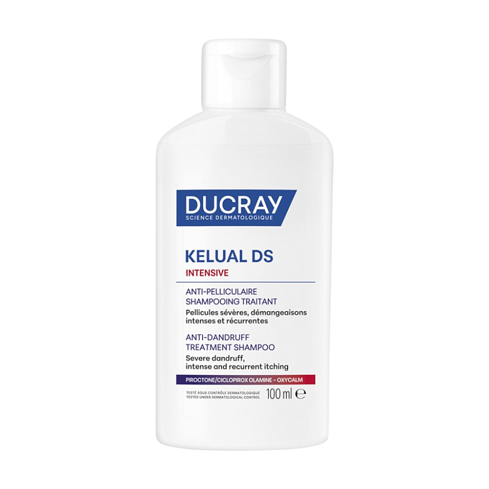 Ducray Kelual DS Intensive Anti-Dandruff Treatment Shampoo intenzívny šampón proti lupinám 100 ml