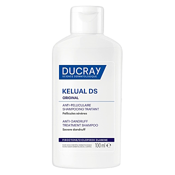 DUCRAY Kelual DS Ošetrujúci šampón proti lupinám 100 ml (Dermokozmetika šampóny na vlasy) - Dermokozmetika