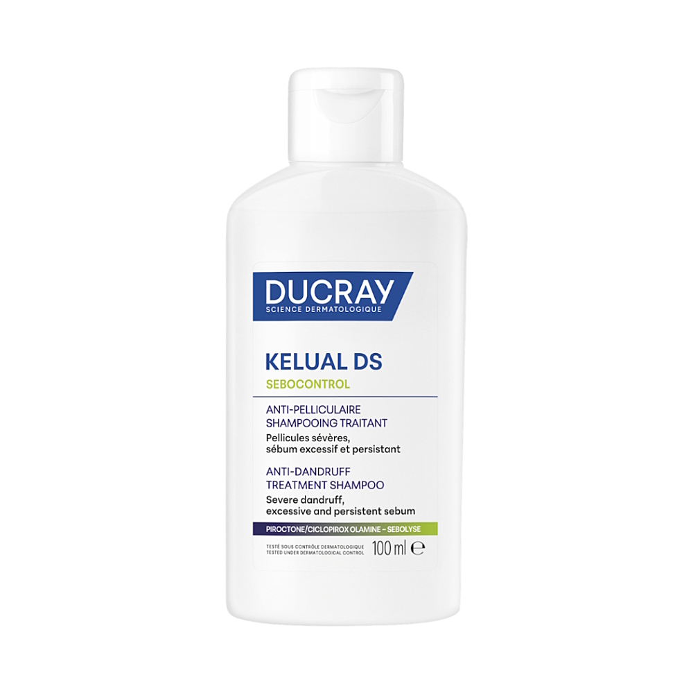 DUCRAY Kelual DS Sebocontrol ošetrujúci šampón proti lupinám 100 ml