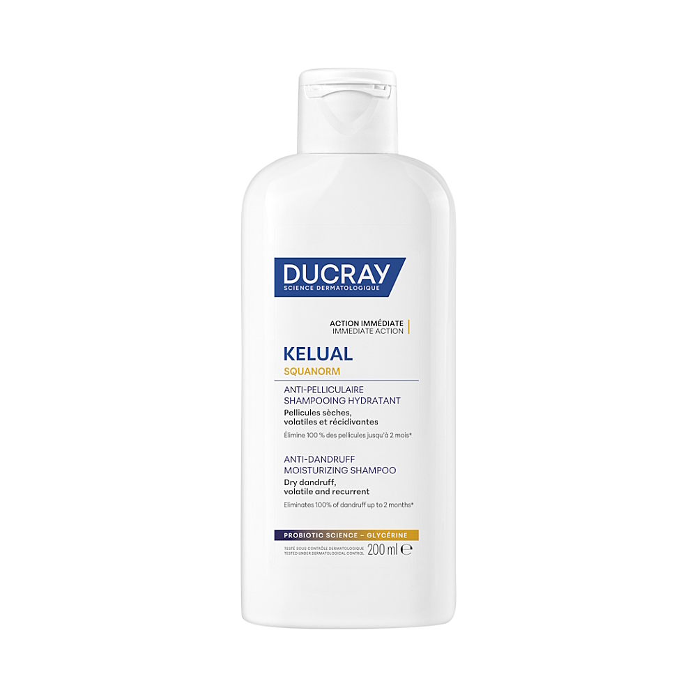 DUCRAY Kelual Squanorm Šampón hydratačný suché lupiny 200 ml kúpite na Mojalekaren.sk