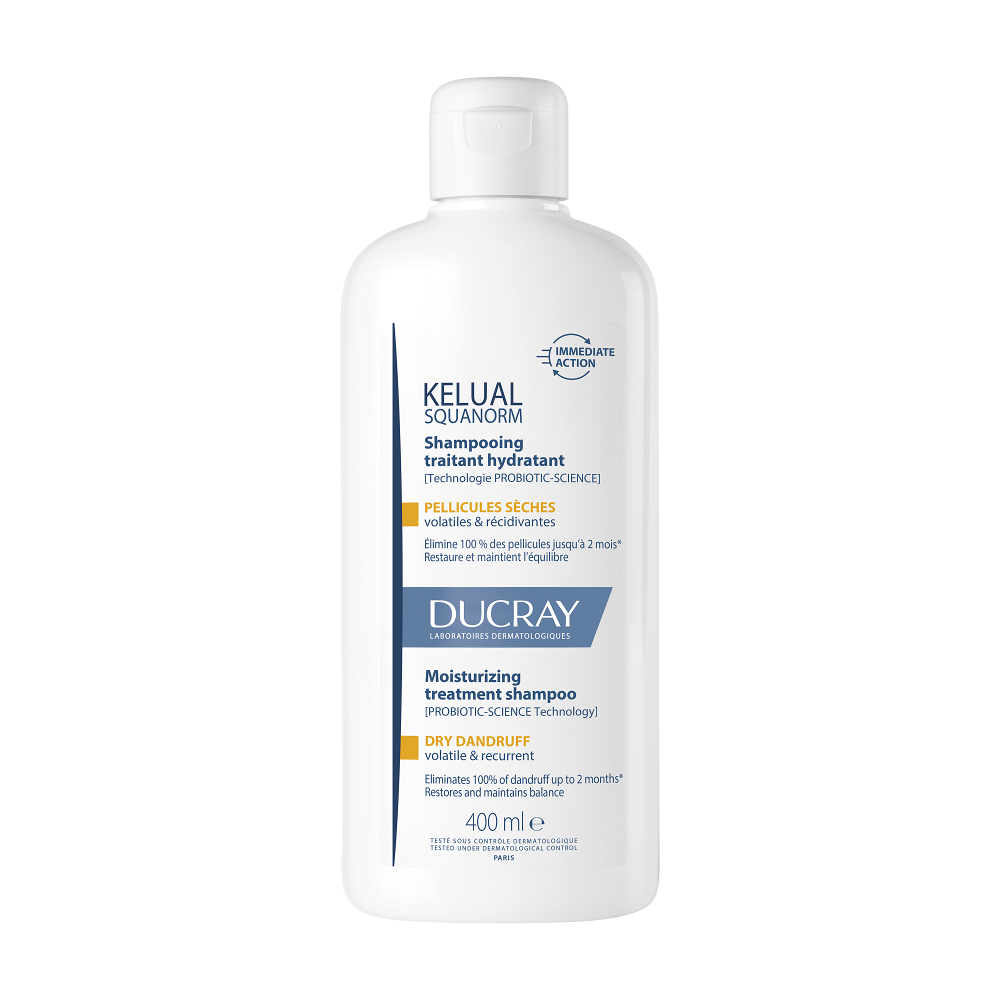 DUCRAY Kelual Squanorm Šampon suché lupy 400 ml kúpite na Mojalekaren.sk