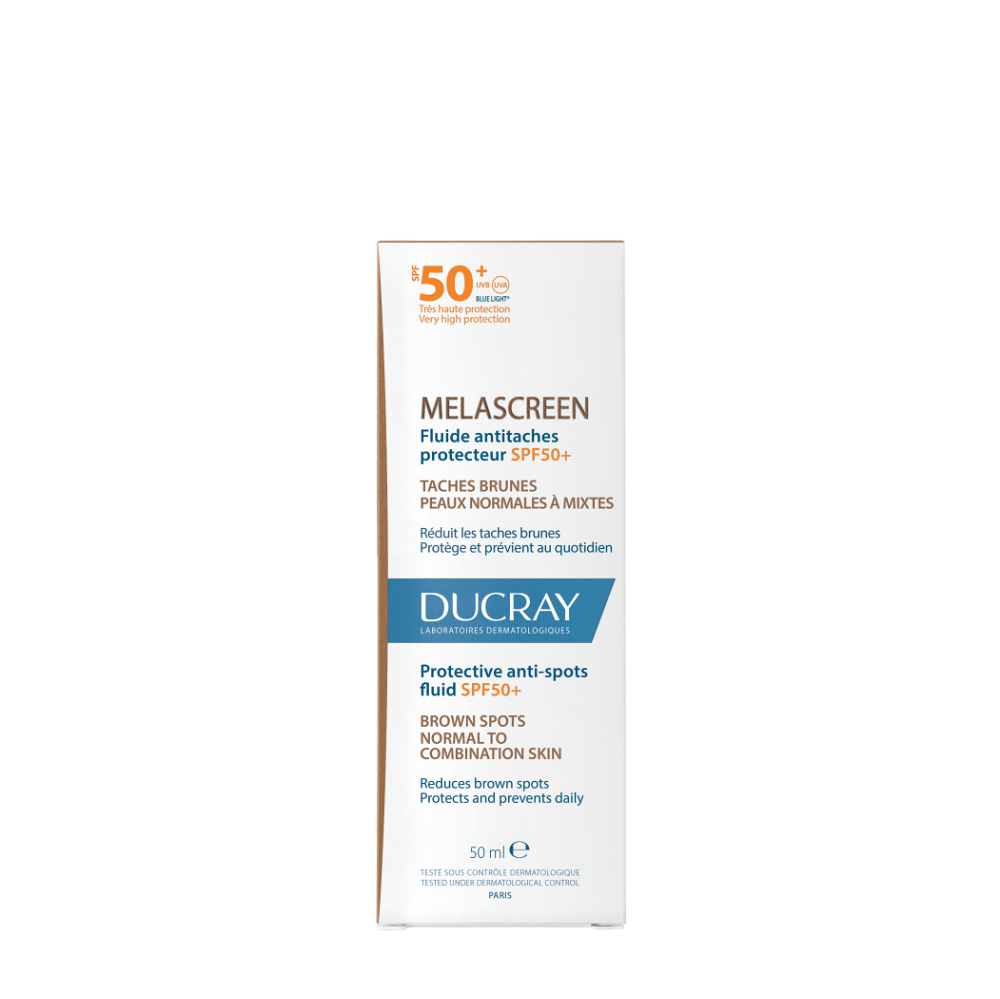 DUCRAY MELASCREEN Ochranný fluid SPF50+ proti pigmentovým škvrnám 50ml kúpite na Mojalekaren.sk
