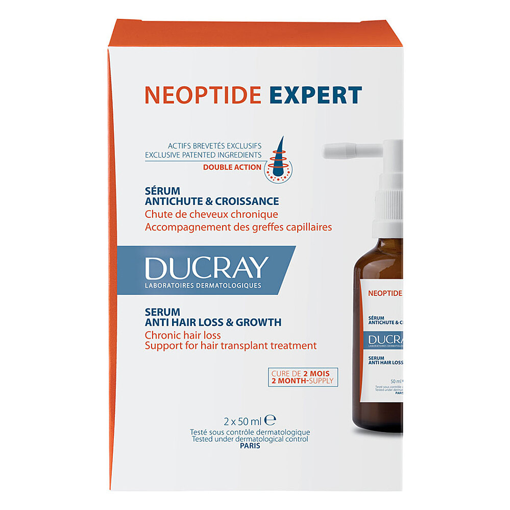 DUCRAY Neoptide Expert Sérum proti vypadávaniu vlasov & rast 2 x 50 ml kúpite na Mojalekaren.sk