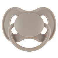 CANPOL BABIES Nude cumlík kaučukový čerešňa 0-6m béžový 1 kus