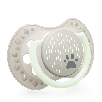LOVI Cumlík silikónový dynamický buddy bear 0 - 2 m 2 kusy