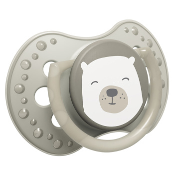 LOVI Cumlík silikónový dynamický buddy bear 0 - 2 m 2 kusy