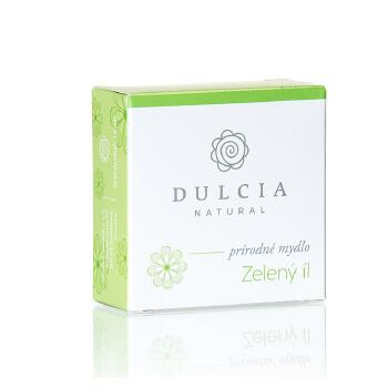 DULCIA Natural Prírodné mydlo Zelený íl 90 g