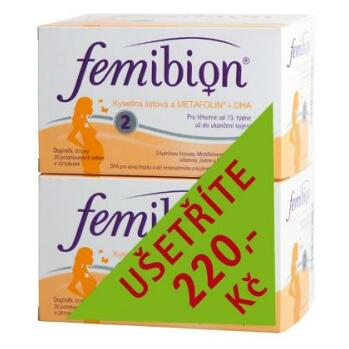 Duopack Femibion 2 - 2x 30 tabliet + 2x 30 toboliek