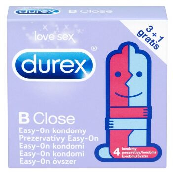 DUREX love / B Close (3 + 1ks / krabička)