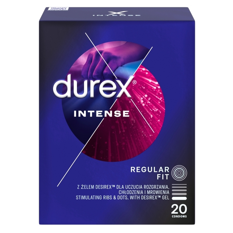 Durex Intense kondómy 20 ks kúpite na Mojalekaren.sk