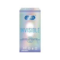 DUREX Invisible extra lubrikované Kondómy 10 ks